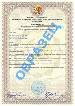 Приложение 1 Электрогорск Сертификат ГОСТ РВ 0015-002
